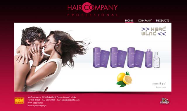 Hair company prodotti per parrucchieri